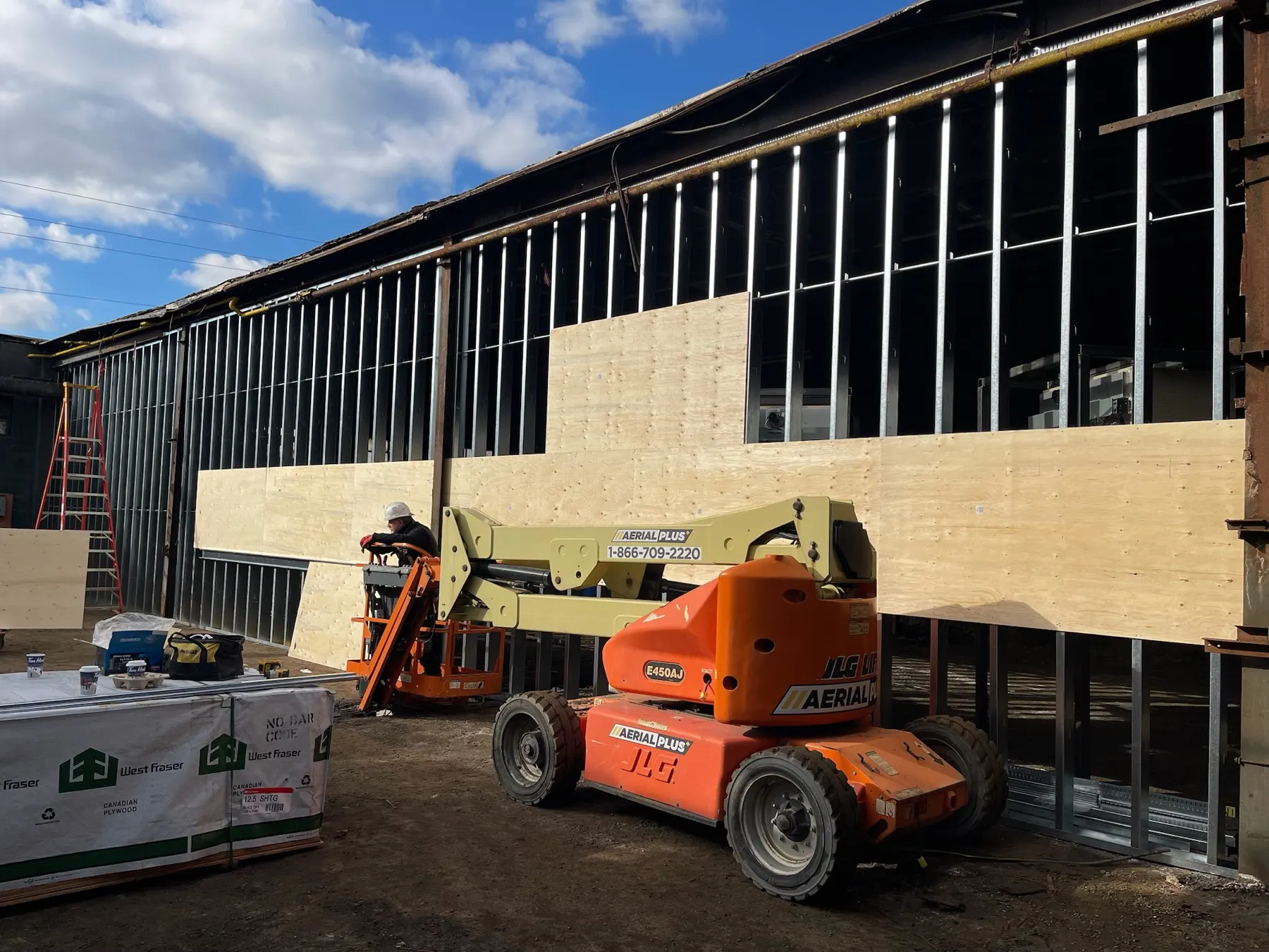 Mauser Industrial site upgrades